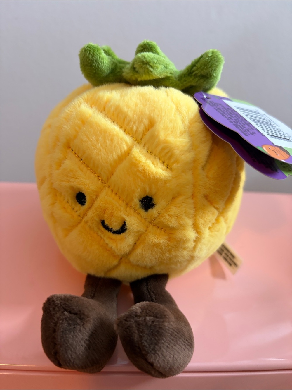 Pickle and plum Amuseable Pineapple Plush,- New With Tags Attached!